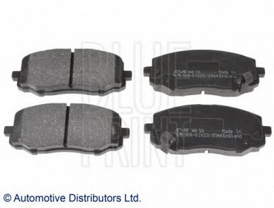 BLUE PRINT adg042112 -  Комплект тормозных колодок, дисковый тормоз